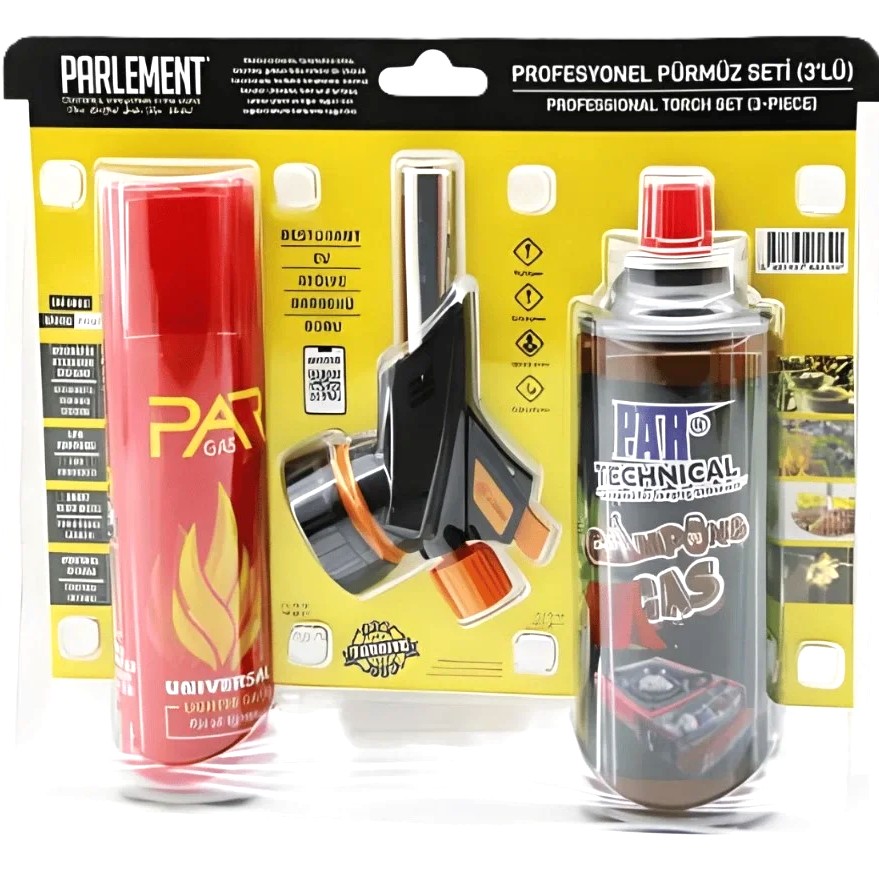 PARLEMENT PROFESYONEL 3'LÜ PÜRMÜZ SETİ